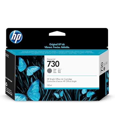 Amazon.com: HP 730 300-ML Gray Ink Cartridge : Office Products
